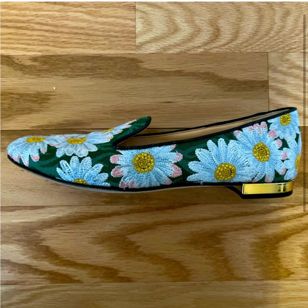 Charlotte Olympia embroidered flats loafers - Picture 5 of 5